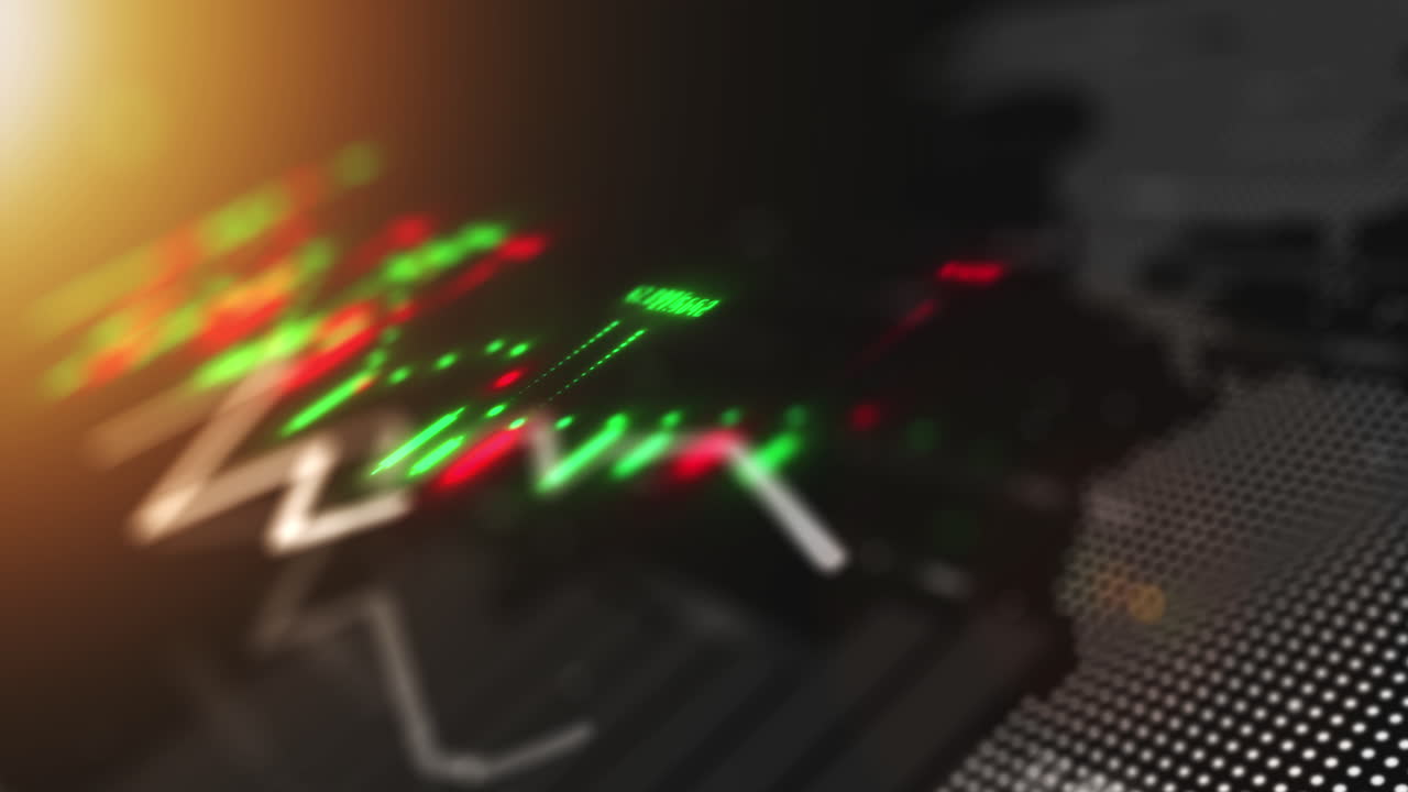 mercado de valores, inversiones y comercio gráfico