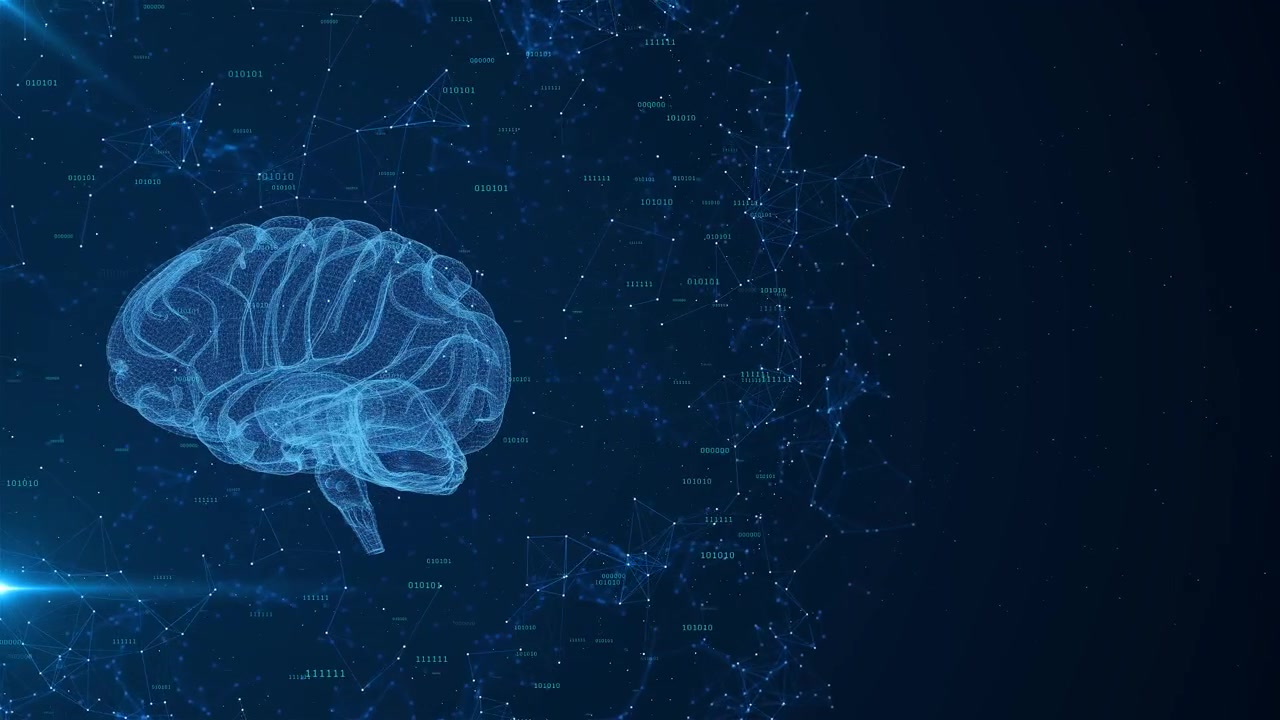 Ai artificial intelligence digital electric brain big data or cyber security deep learning computer