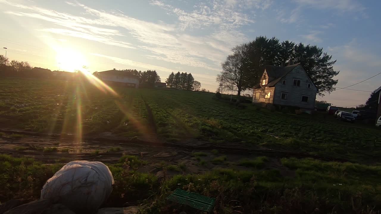 시골을 운전하다