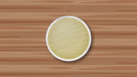 animation of penicillin growth in a petri dish over time, showing bacterial inhibition zones with a focus on scientific visualization