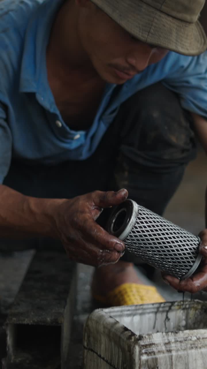 Changing Oil Filter