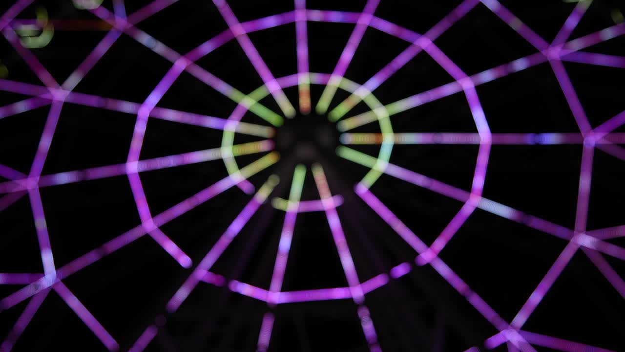 밤에 흐릿한 페리스