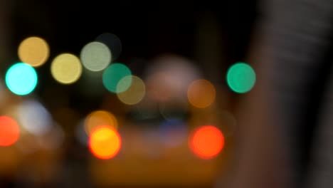 Time-Lapse-of-Out-of-Focus-Car-Lights