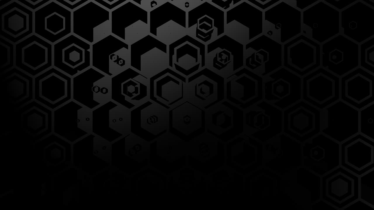 el fondo de los hexágonos