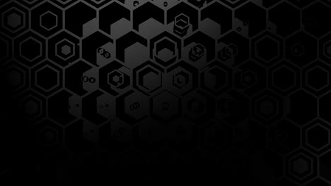 el fondo de los hexágonos