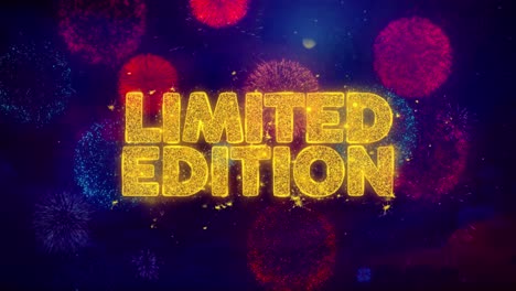 limited edition fireworks graphic