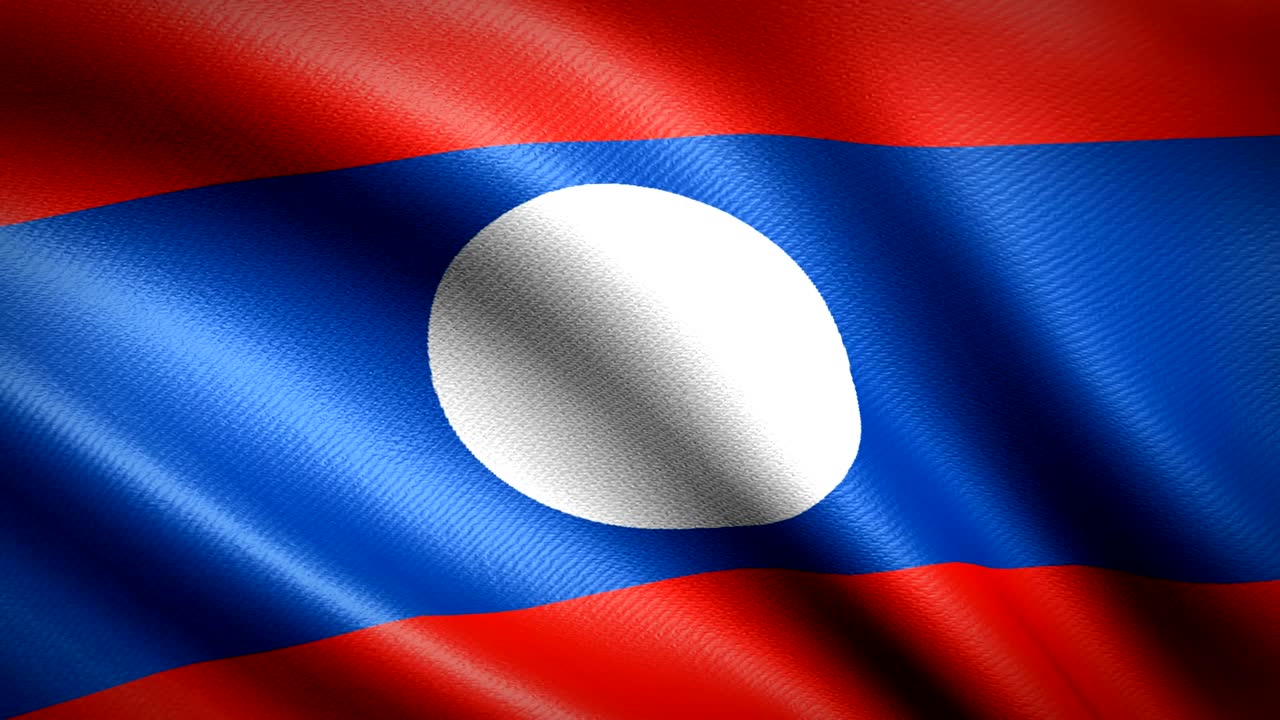 라오스 발, 시엄리스 루프 애니메이션, 4k 고해상도 비디오