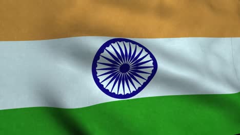 indian flag on a wind - asian india