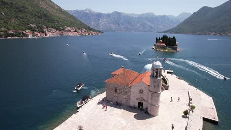 nuestra señora en la roca y perast