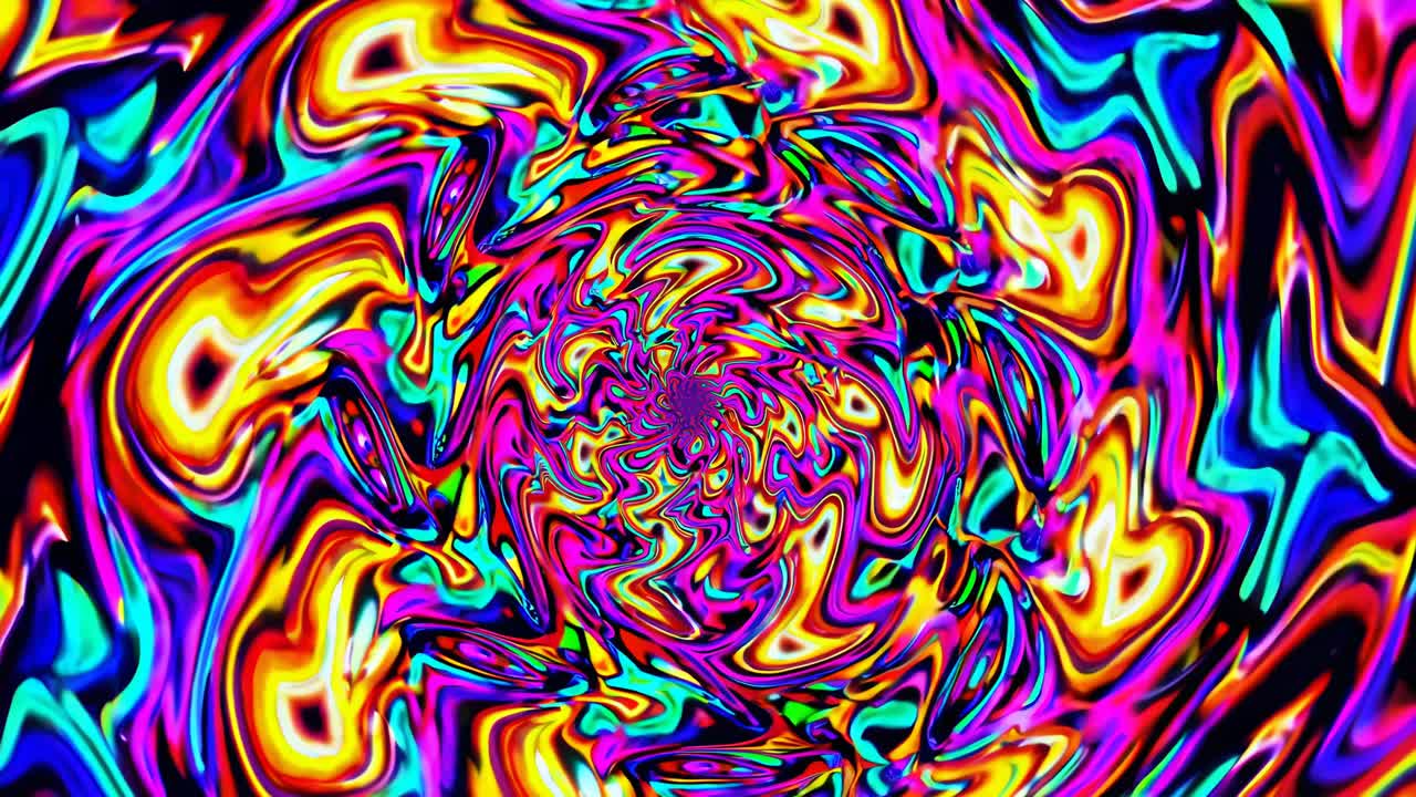Psychedelic Swirl Art