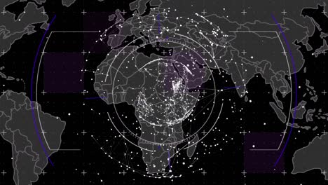 Animation-of-scope-scanning-and-data-processing-over-world-map