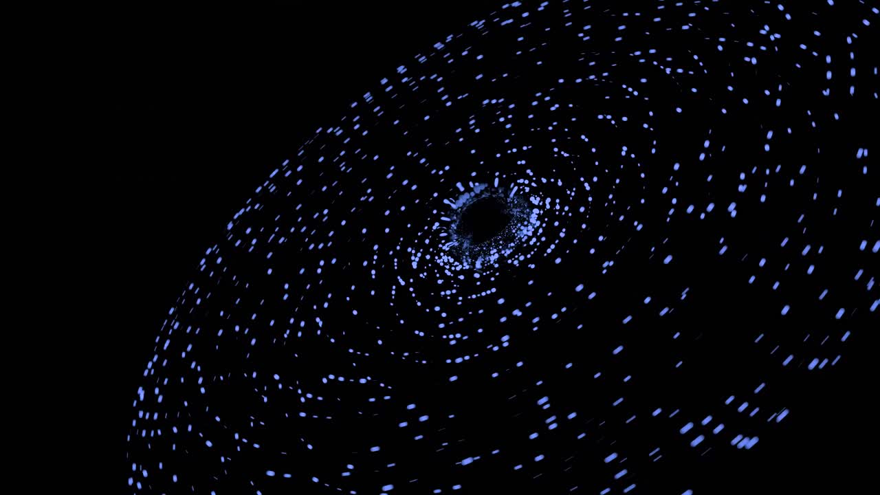 추상적인 나선형 빛의 흔적