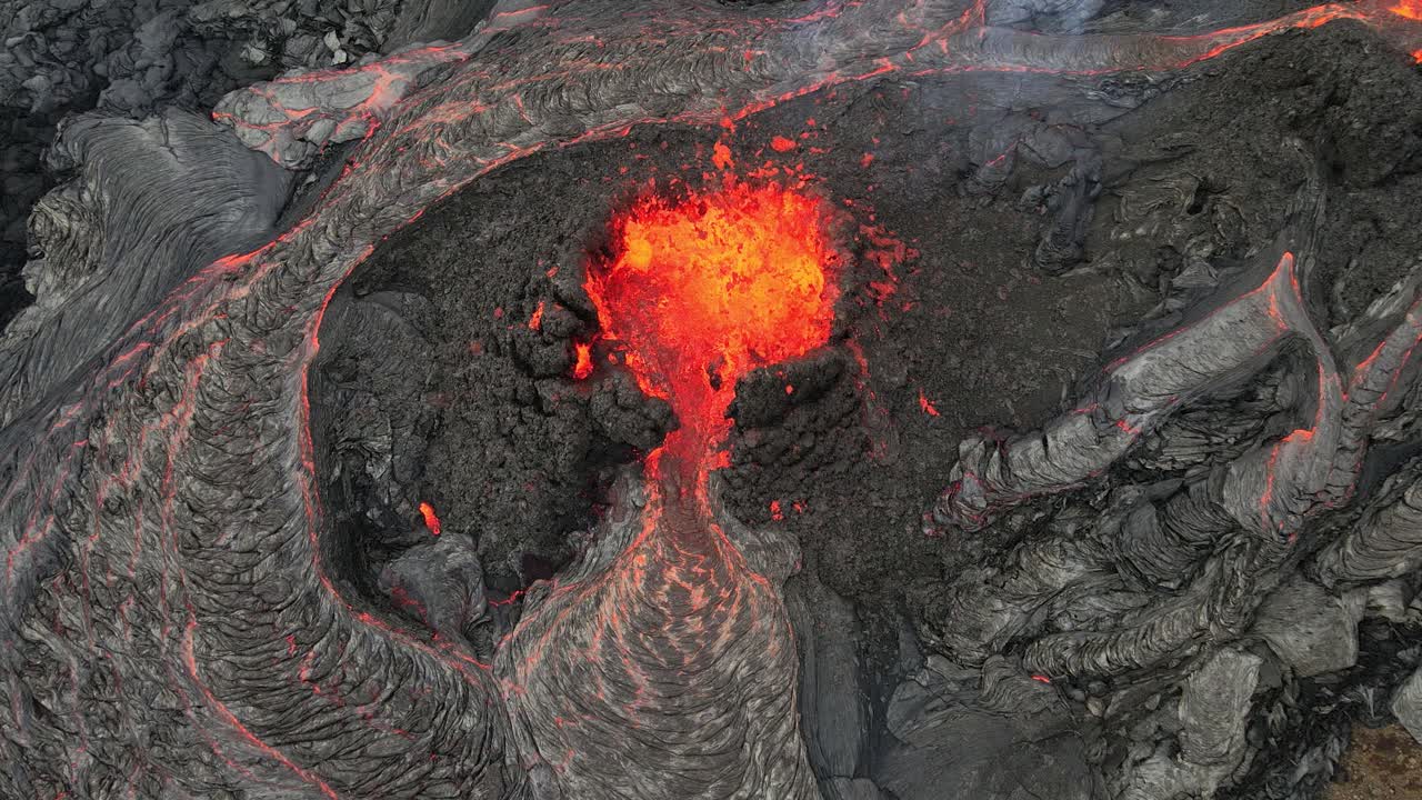 Lava Flow Eruption
