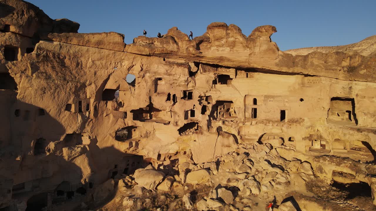 дронный вид на дымоход