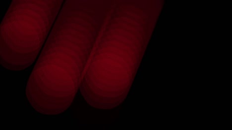 light pulses and glows.