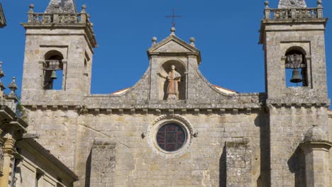 dolly in church monastery of santo estevo de ribas de sil, ourense, galicia, spain