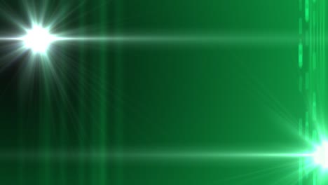 4k techy green optical lens flares transition loop with natural anamorphic lighting optical lens