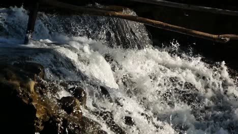 cascada en el campo de tailandia, nadie