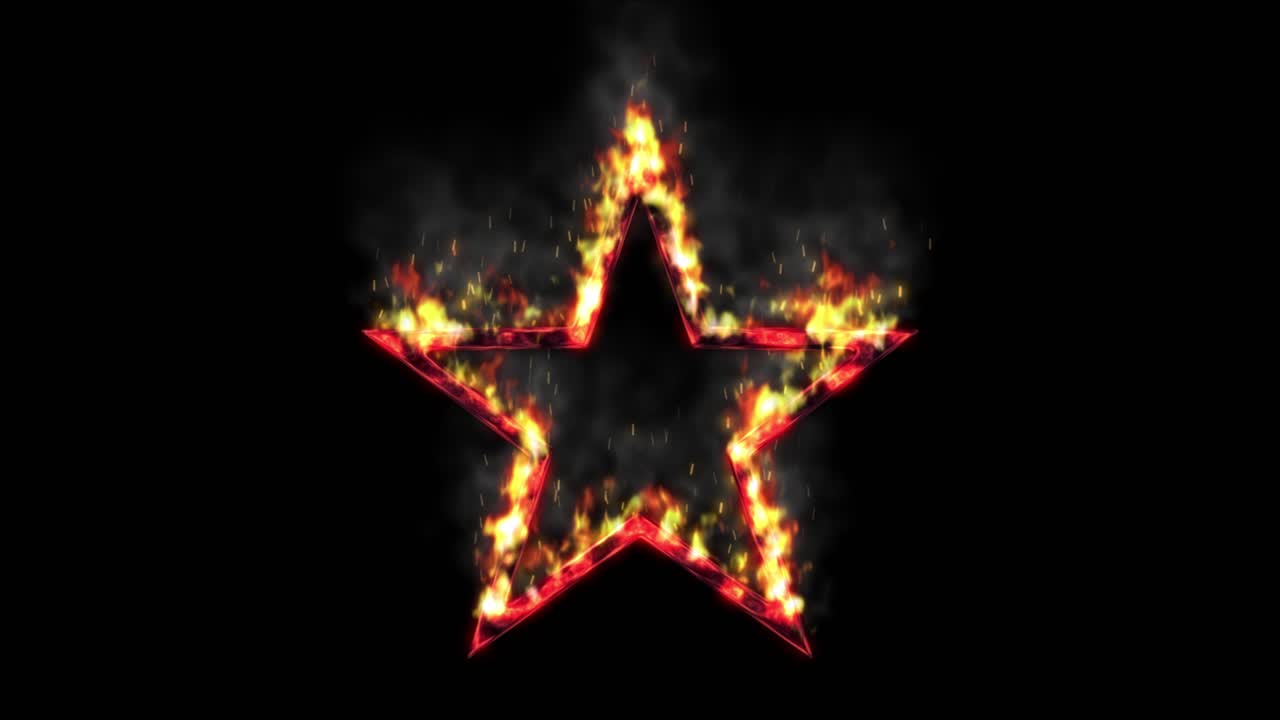 la estrella ardiente