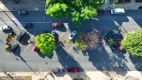 plaza de la ciudad americana