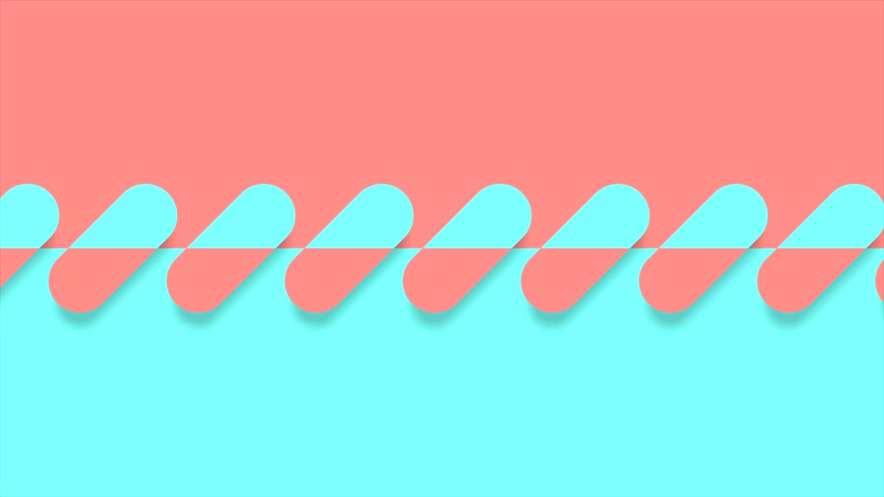 animación de video minimalista geométrica abstracta