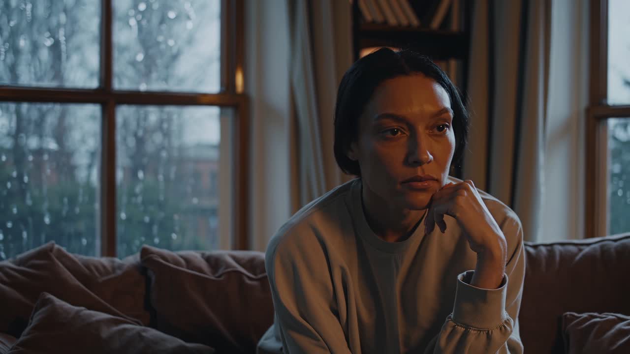 Woman Contemplating by the Window