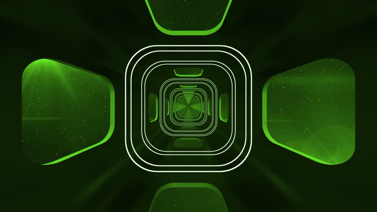 corredor de fondo verde atractivo y brillante