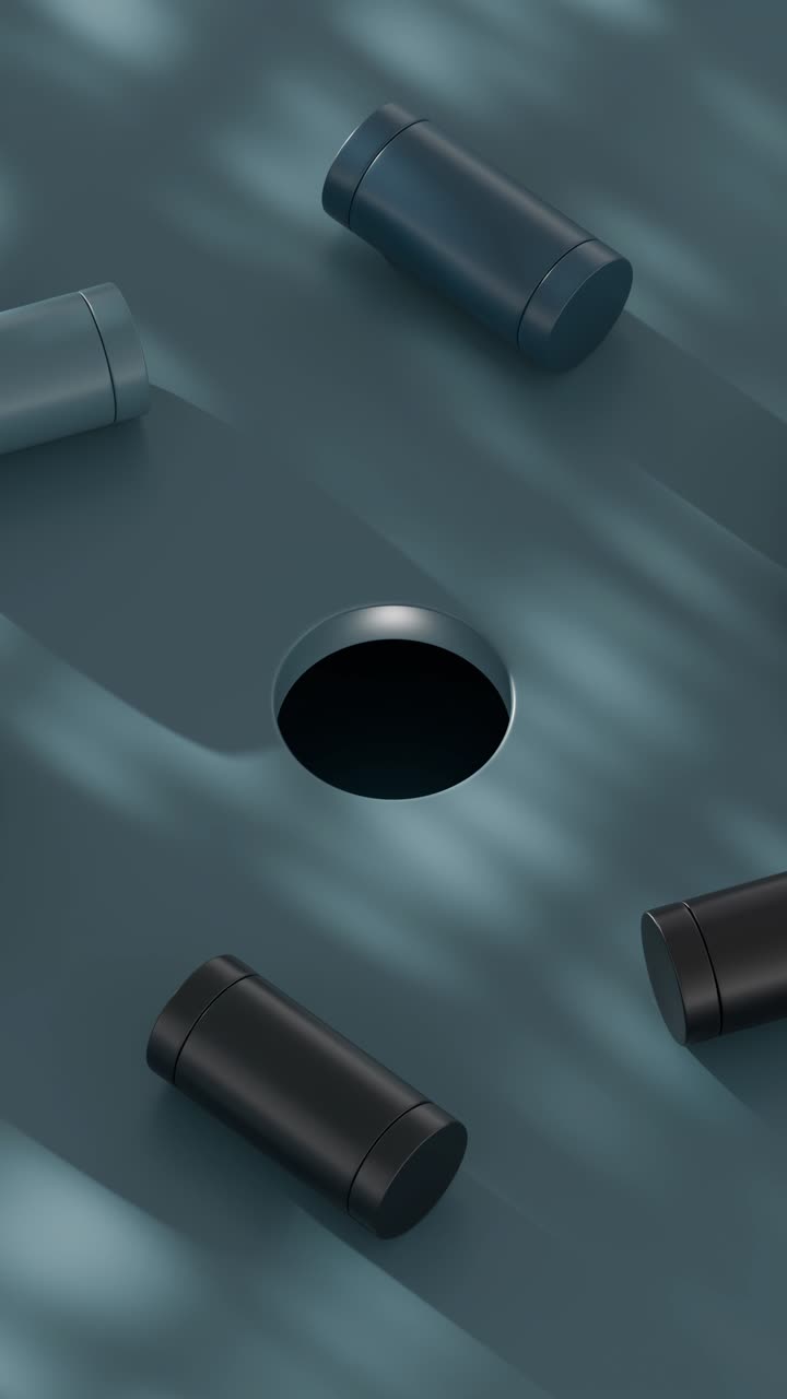 Cylinders around a hole