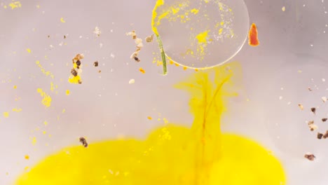 abstract yellow egg yoke liquid background texture