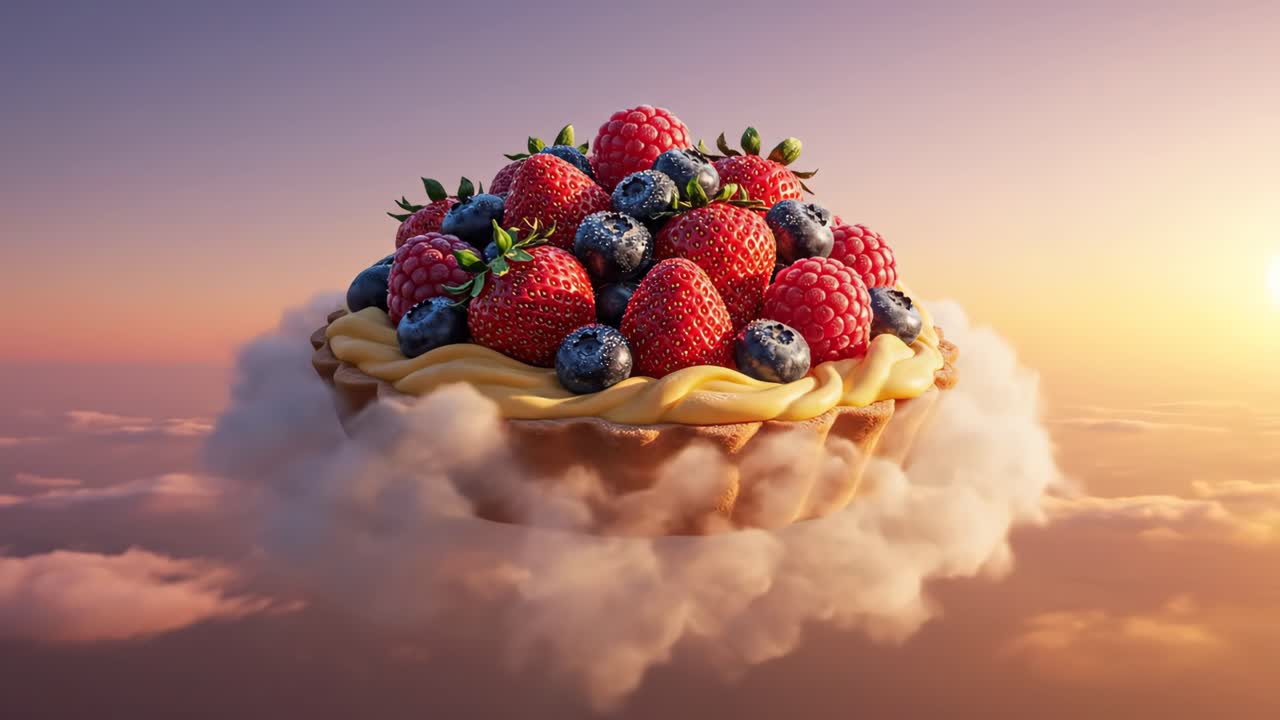 Fruit Tart in the Clouds