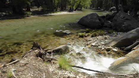 time lapse of kings river in kings canyon national park california