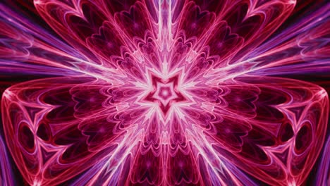 hypnotic cosmic star supernova seamless looping kaleidoscope mandala, abstract energy core tunnel trance music background ecstasy, vj music visual pulse beats