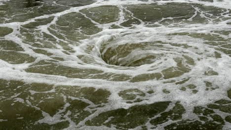 view of natural whirlpool in water