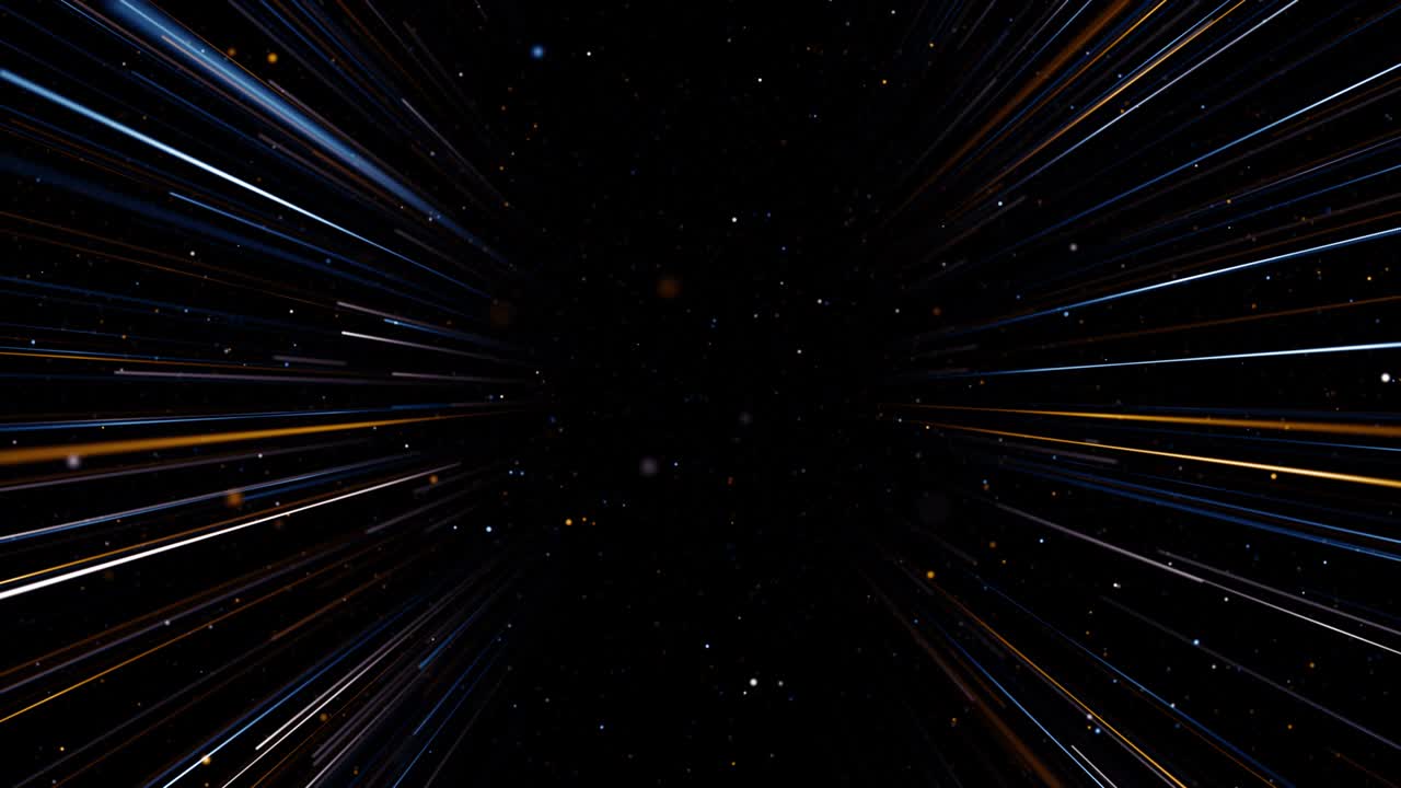 Particles dust abstract light bokeh motion titles cinematic background loop