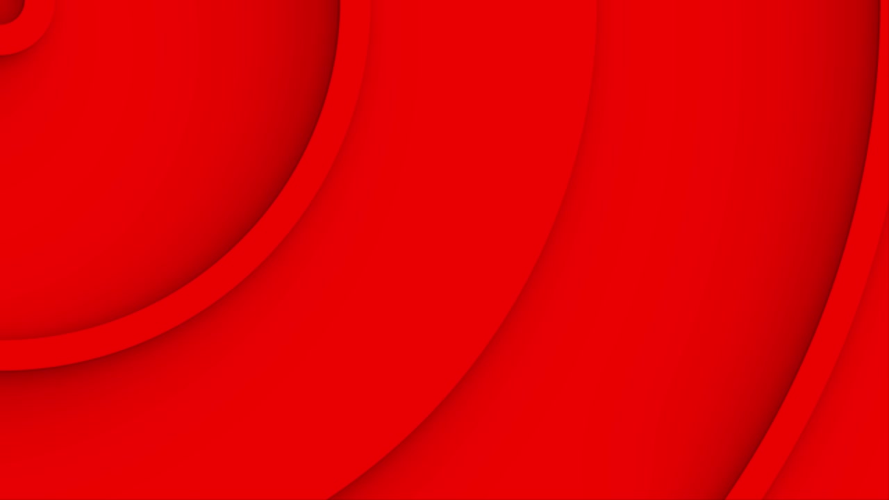 animación de fondo en bucle con círculos concéntricos rojos que se mueven desde la esquina