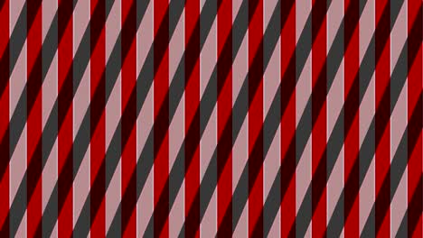 animation consisting of intersected colored stripes.