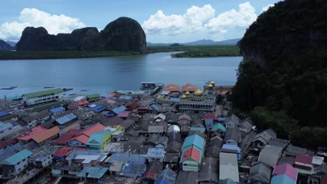 isla de panyee en la provincia de phang nga, tailandia