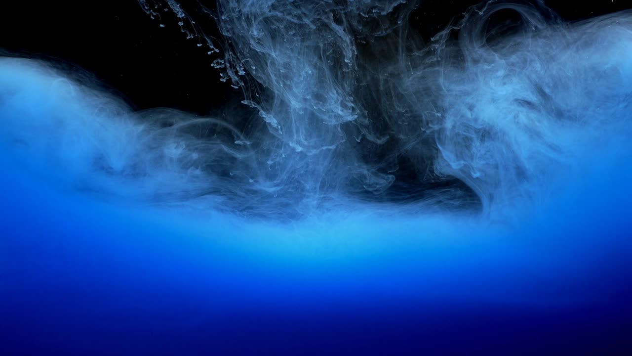Dipinti. Forme astratte. Riprese su sfondo nero.
