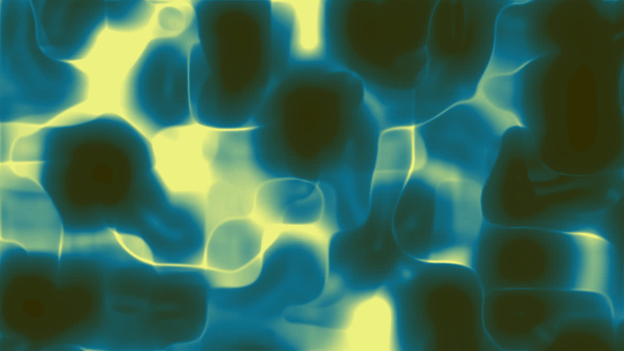 Dynamic Abstract Background with Glowing Fluid Shapes