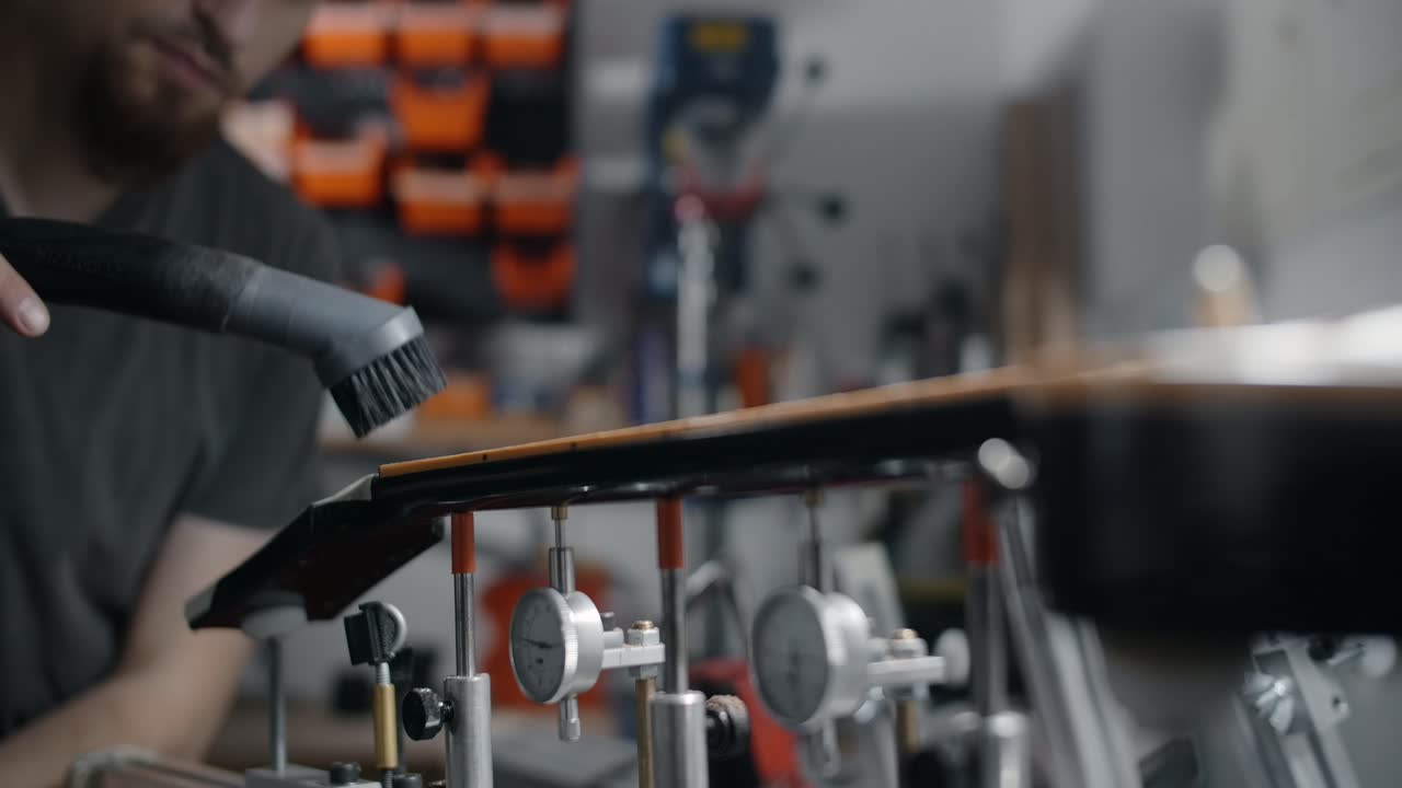 Guitar Neck Maintenance and Setup in a Workshop