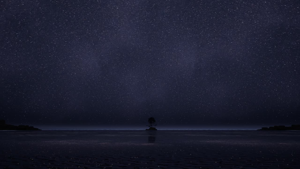 Starry Night Beachscape