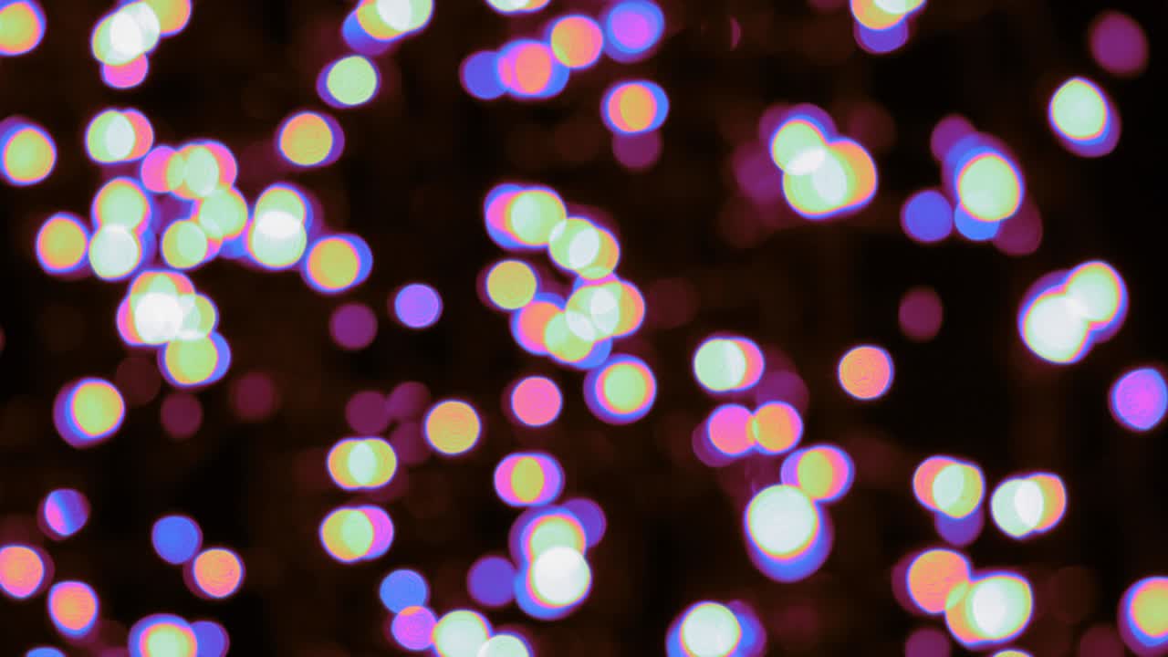 Sfondo in loop con luci di Natale 2