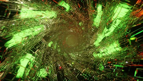 Flying-inside-data-cables.-The-green-tunnel.