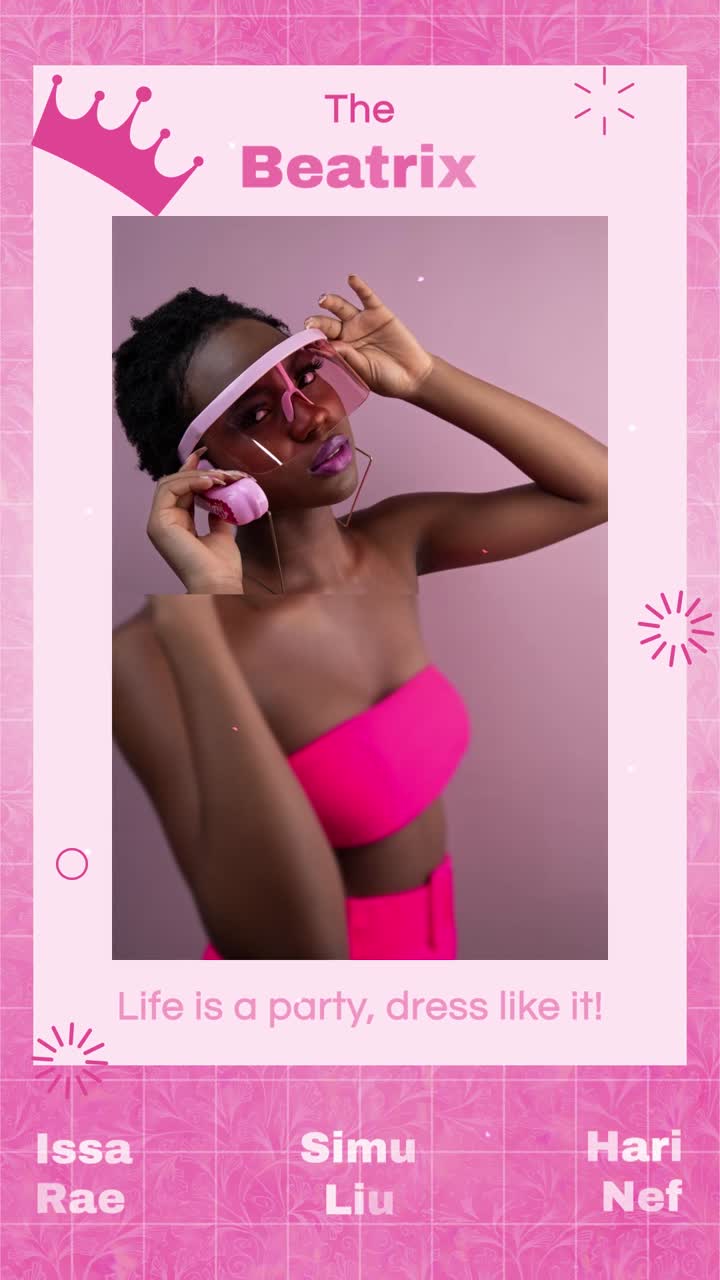 Pink Stories 04 Pink Stories Adobe After Effects 2022 Risoluzione 1080x1920