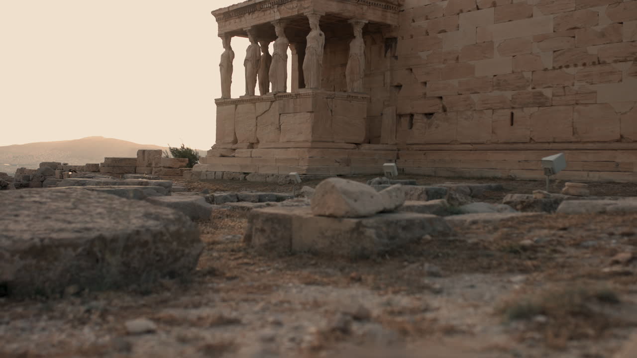 Erechtheion at the Acropolis of Athens