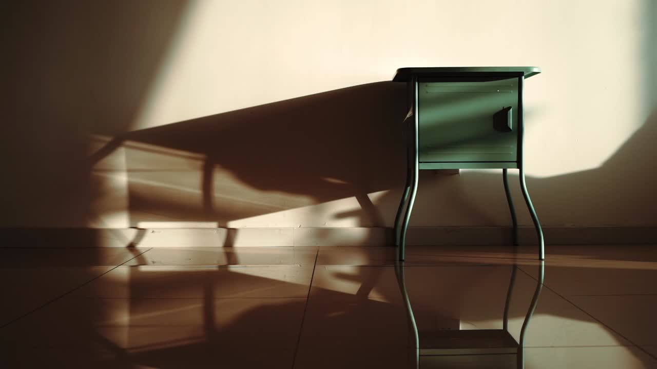 bedside table at the sunset living room