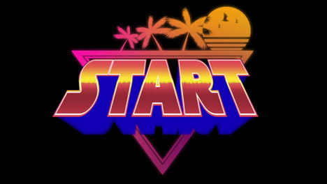 Arcade-game-start