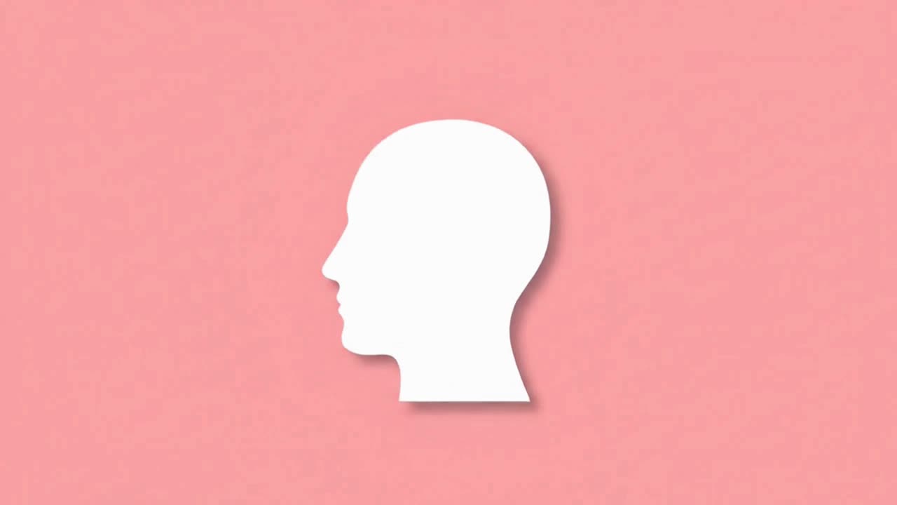 Puzle con la forma de una cabeza humana formando un cerebro