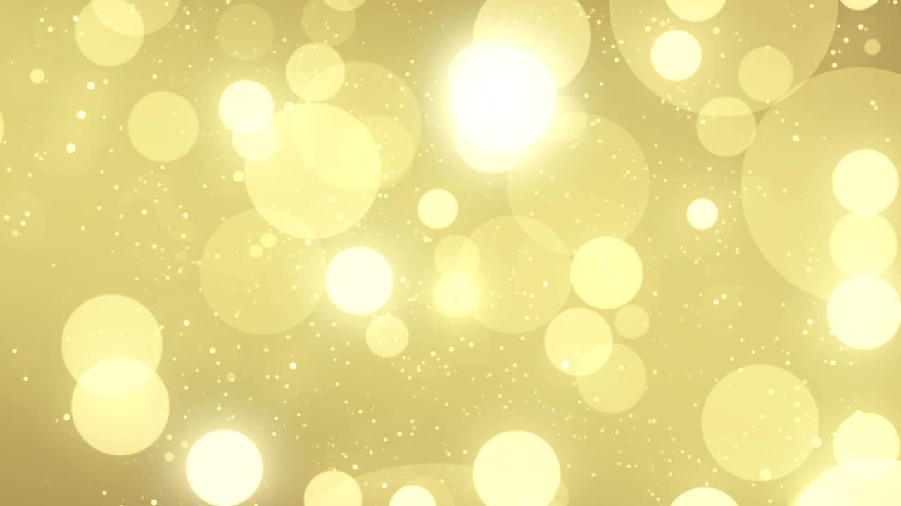 입자 금 반이는 보케상 먼지 추상적인 배경 루프