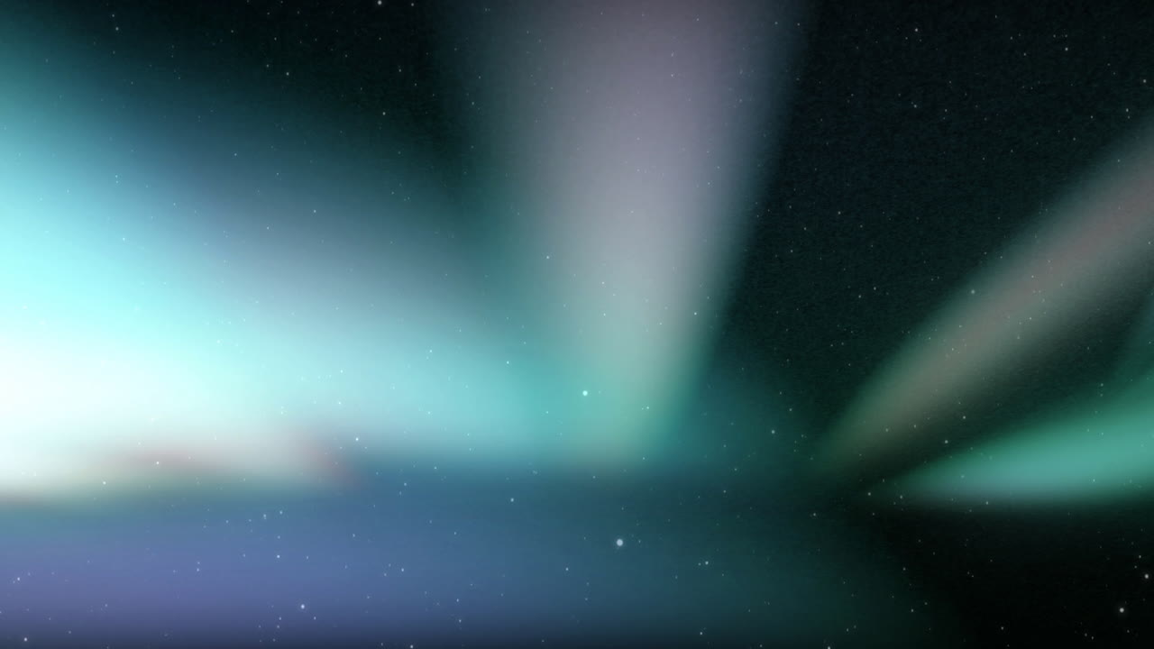 animación de senderos de luz brillante que se mueven sobre un fondo negro